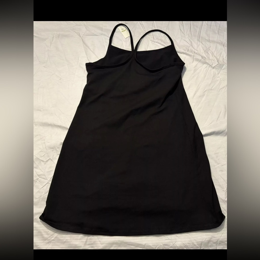 ATHLETA SKORT DRESS STRETCHY BLACK WOMEN'S SIZE SMALL TENNIS RUNNING GOLF NWT
